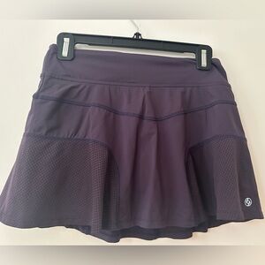 Lija purple tennis skirt